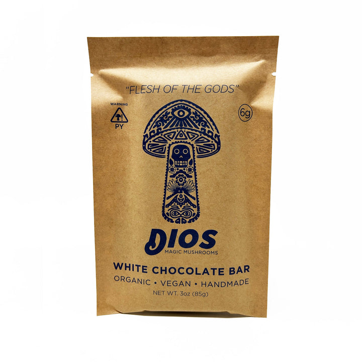 DIOS WHITE CHOCOLATE BAR (VEGAN) - 6 GRAMS - P.E.